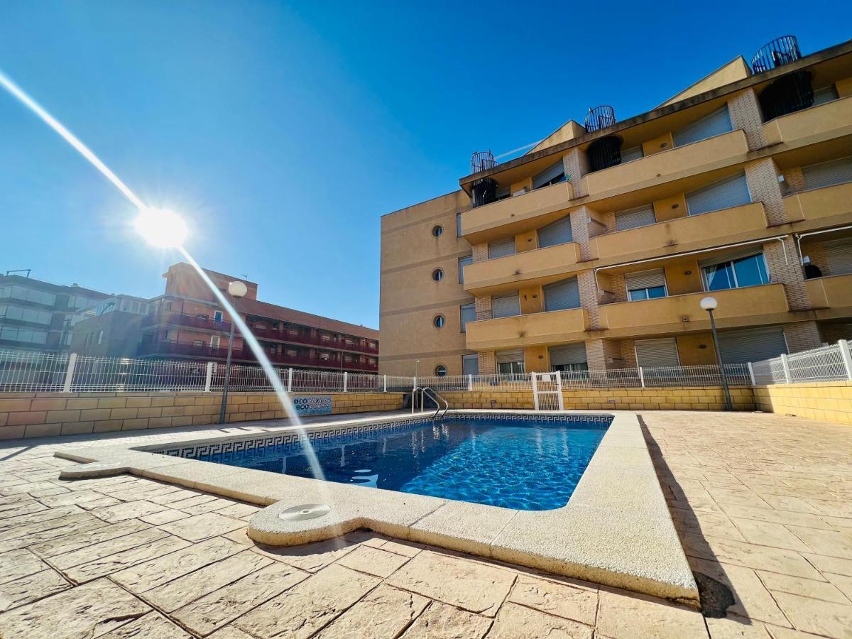 Apartamento Familiar Con Piscina A Un Paso De Playa Cala Sirenas Miami Playa Exterior foto